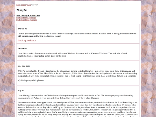 pages/blog screenshot