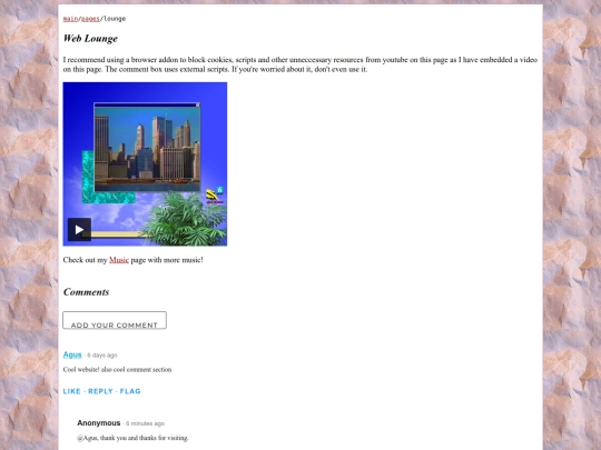 pages/lounge screenshot