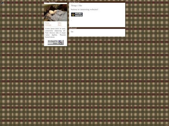 links screenshot
