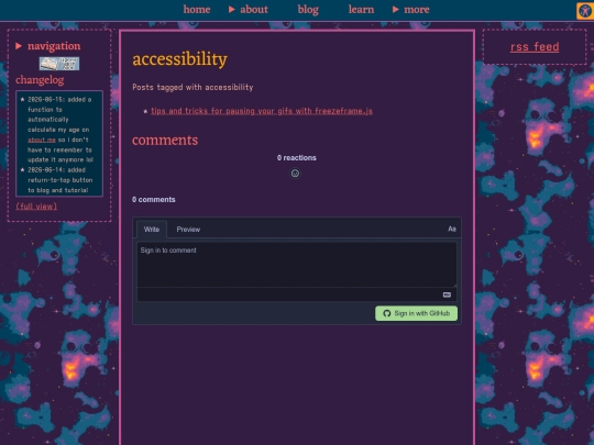 tut-tags/accessibility screenshot