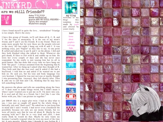 blog screenshot