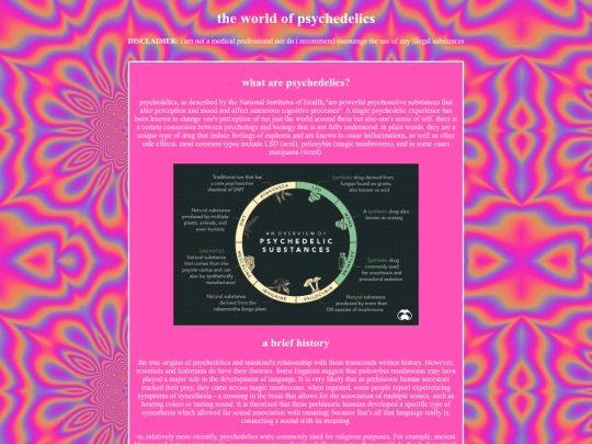 psychedelics screenshot