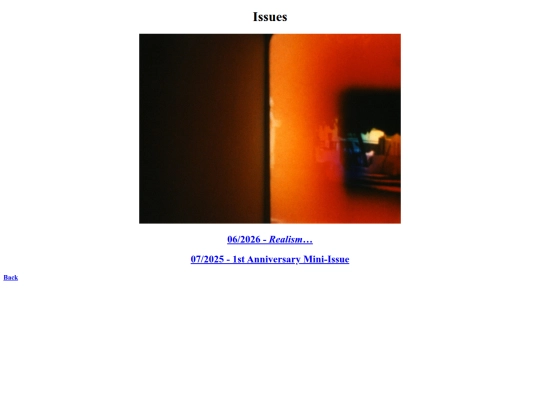 issues screenshot