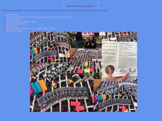 zines screenshot