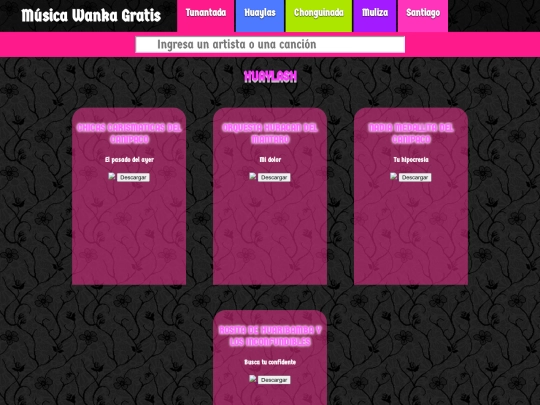MUSICA/huaylas screenshot