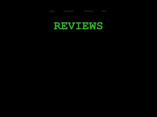 reviews screenshot