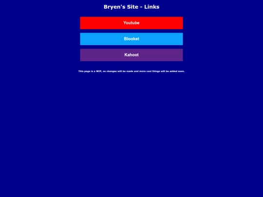 links screenshot