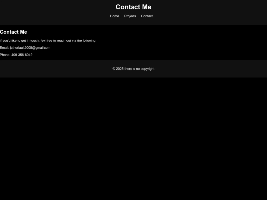 contact screenshot