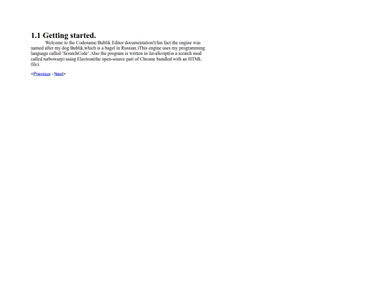 GettingStarted screenshot