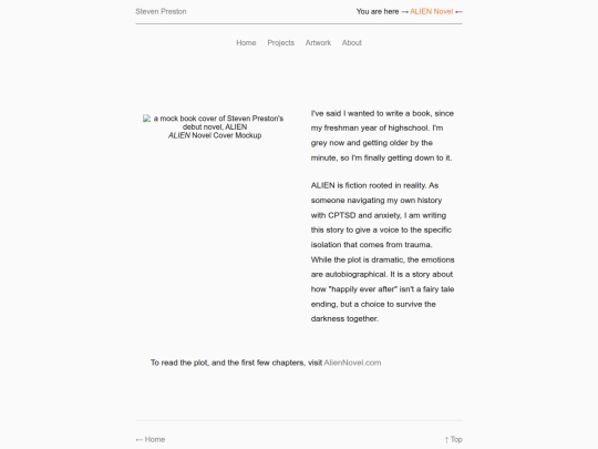 alien_novel screenshot