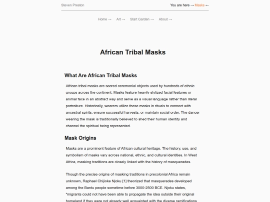 masks screenshot