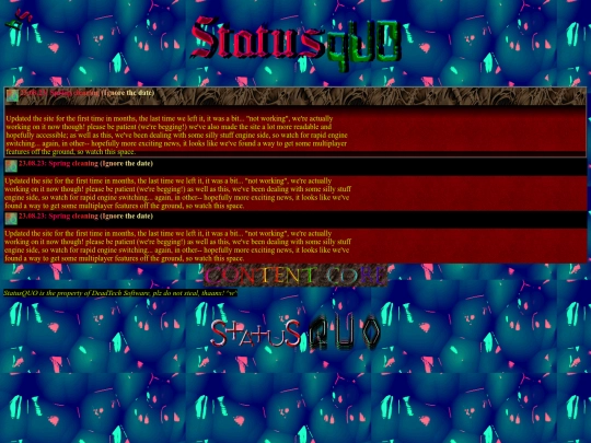testpage screenshot
