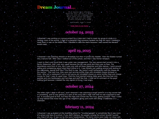 dreams screenshot