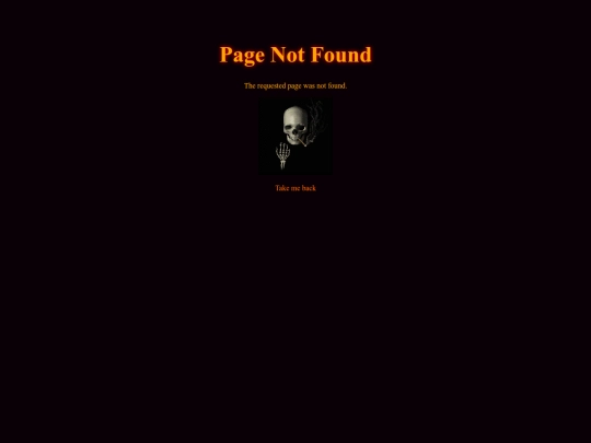 not_found screenshot