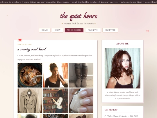 mood-board screenshot