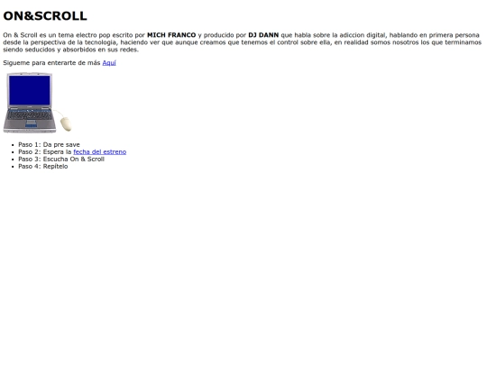 ON & SCROLL screenshot