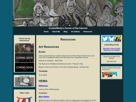 Resources screenshot