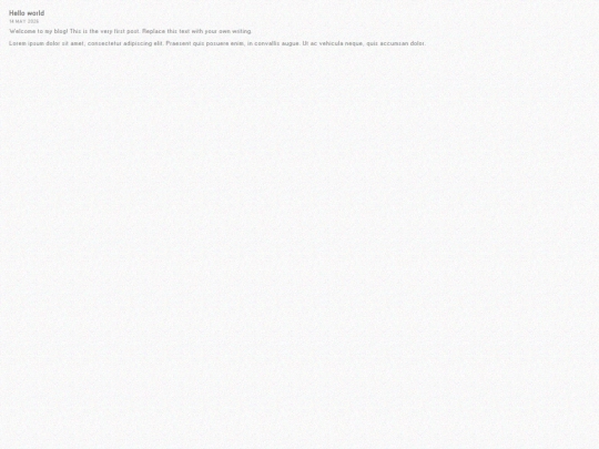 blog/hello-world screenshot