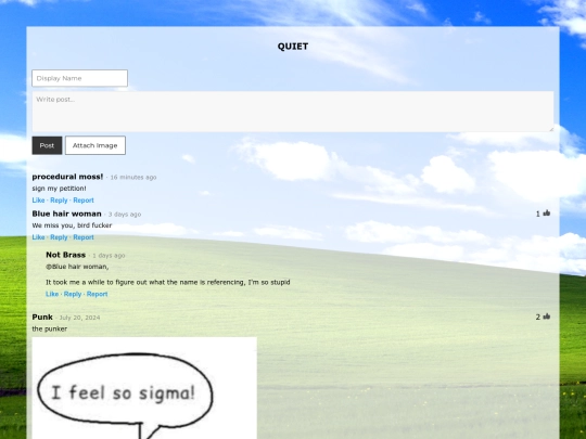 forum screenshot