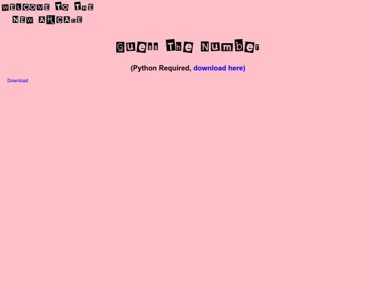 guessthenumber screenshot