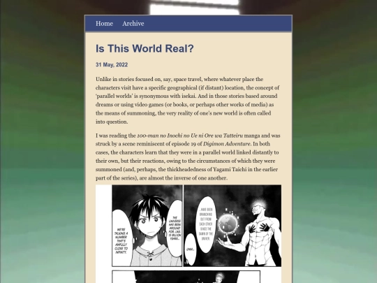 posts/2022-05-31-Is-This-World-Real screenshot