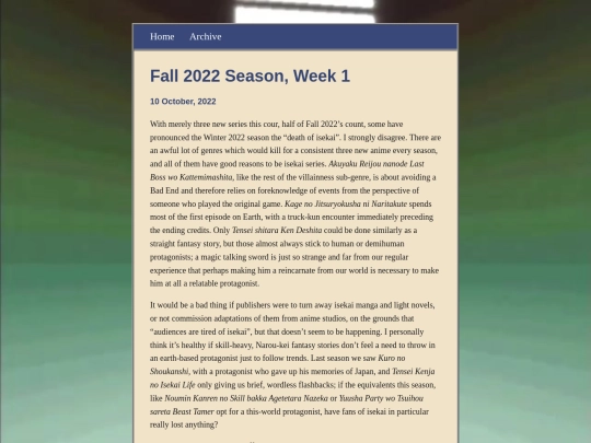 posts/2022-10-10-Fall-2022-Season-Week-1 screenshot