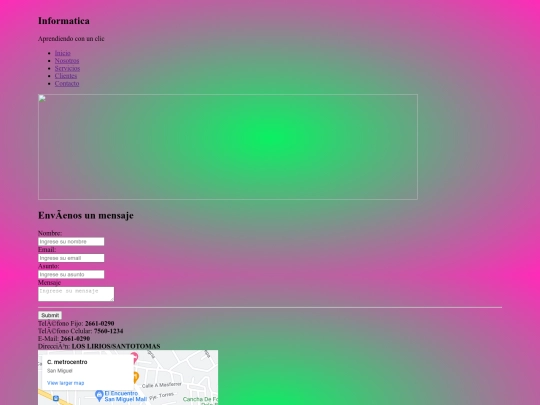 proyecto grupal/contacto screenshot