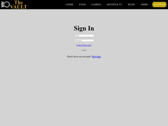 signin screenshot