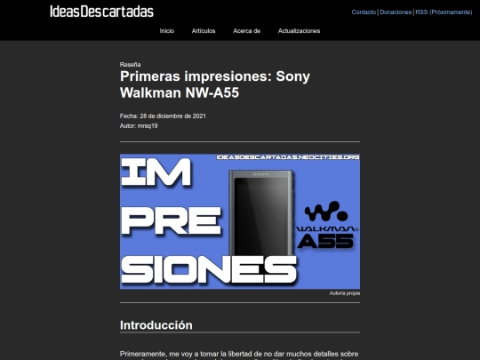 blog/revisionwalkman screenshot