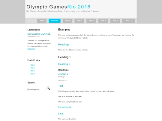 examples screenshot
