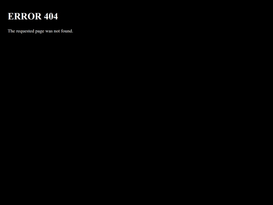 not_found screenshot