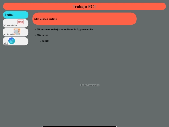 FCT/clases screenshot