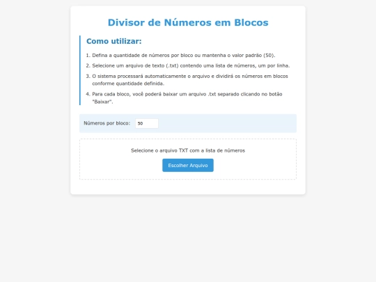 dividirarquivos screenshot