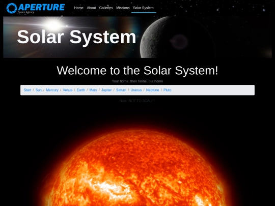 solar-system screenshot
