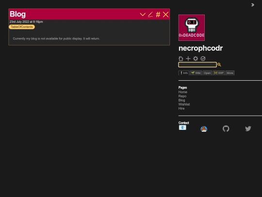 blog screenshot