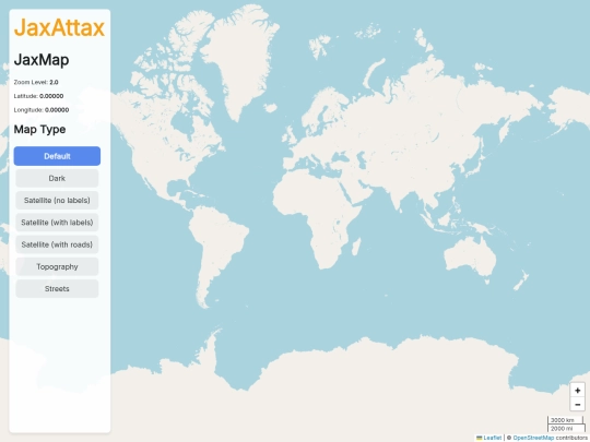 jaxmap screenshot