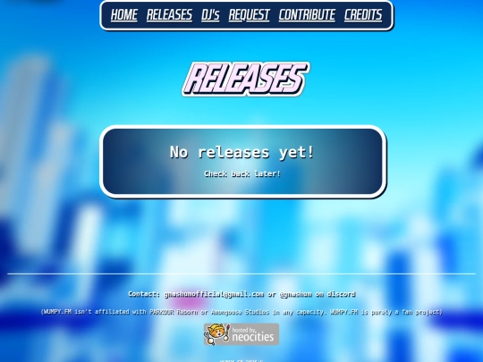 RELEASES screenshot