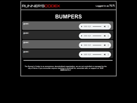 bumpers screenshot