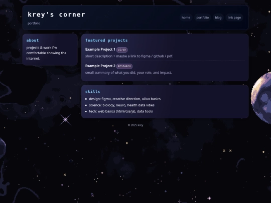 portfolio screenshot