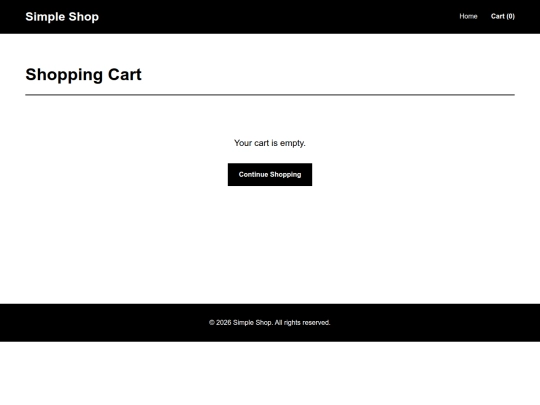 cart screenshot