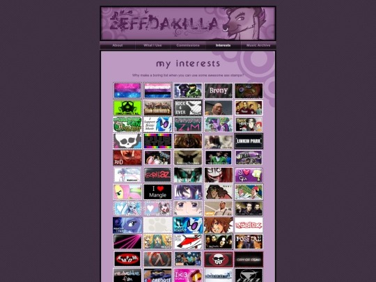 interests screenshot