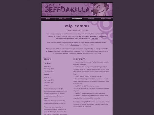 ponycomms screenshot