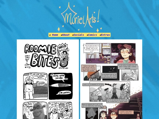 Pages/comic pages/shortcomics screenshot