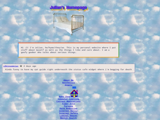 homepage screenshot