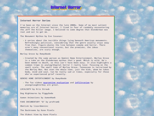 internethorror screenshot