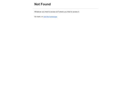 not_found screenshot