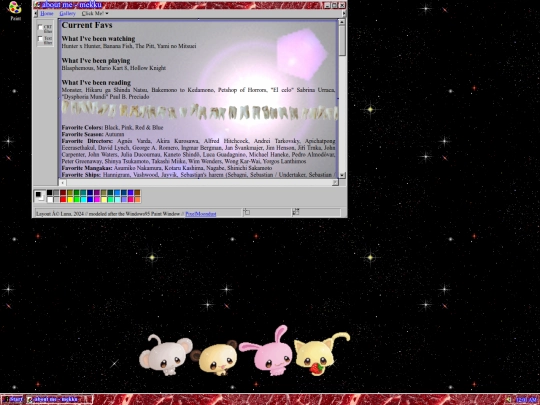 aboutme screenshot