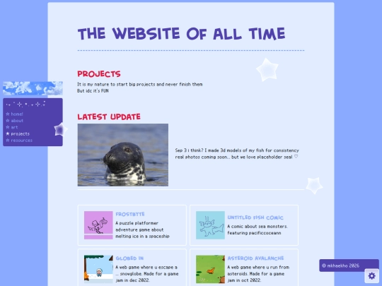 projects screenshot