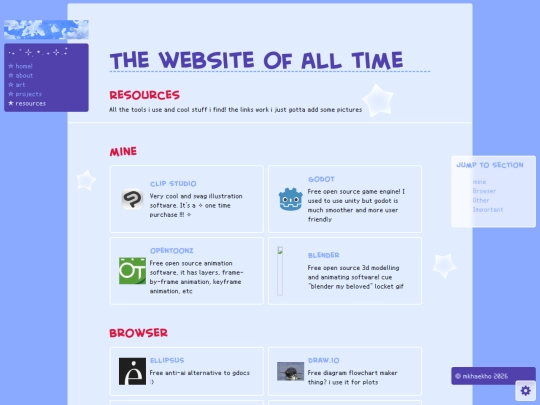 resources screenshot