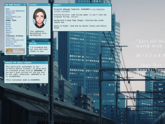 credits screenshot